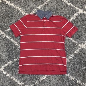 Banana Republic striped polo shirt